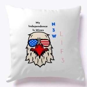 God Bless America Pillow